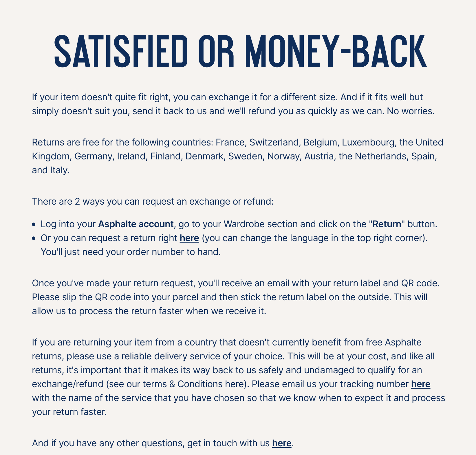 10 examples of excellent product return experiences and why